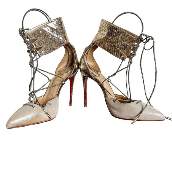 Christian Louboutin Corsankle Heels - Picture 5 of 13